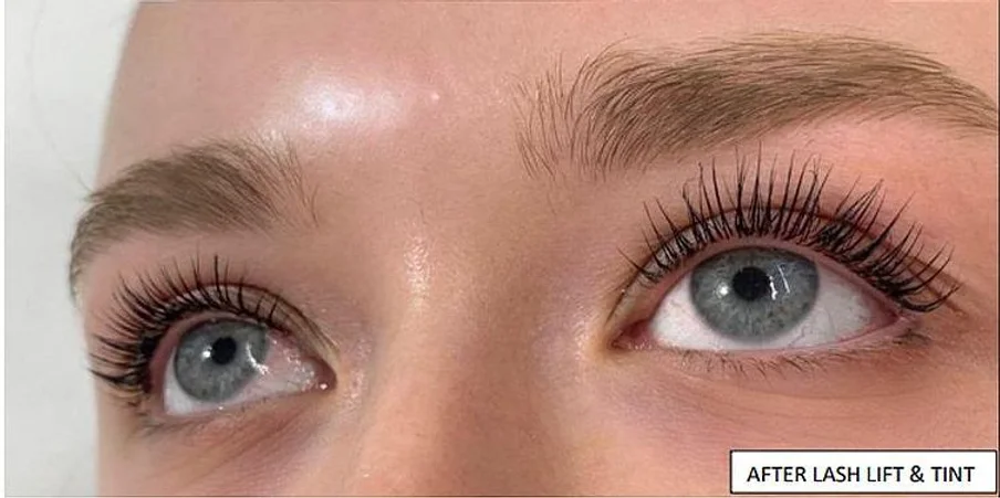 After Eyelash Lift & Tint