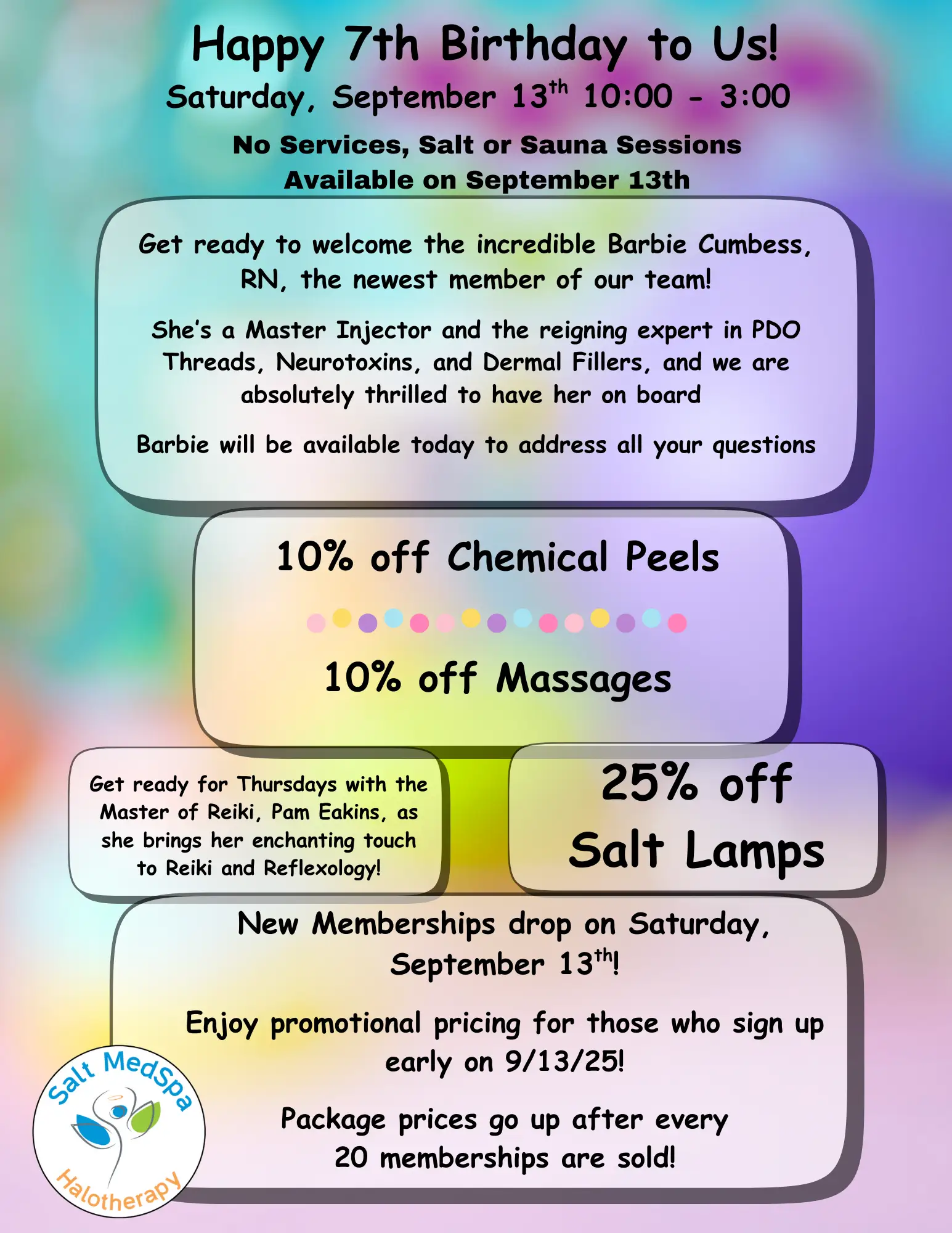 September Specials